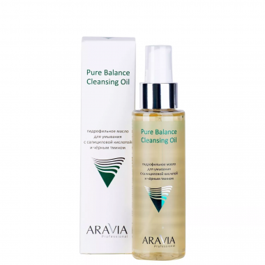 Aravia Гидрофильное масло для умывания с салициловой кислотой  110 мл — Makeup market
