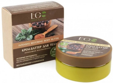 Ecolab Ecolatier Organic Farm GREEN &quot;ARGANA Oil&quot; Крем-баттер для тела Глубокое восстановление 150 мл — Makeup market