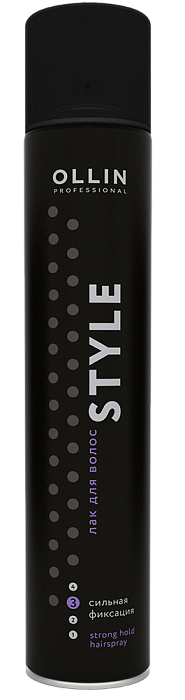 Ollin STYLE Лак для волос сильной фиксации 500мл — Makeup market