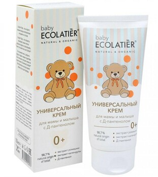 Ecolab Ecolatier Baby 0+ Крем универсальный для мамы и малыша Д-пантенолом 100 мл — Makeup market