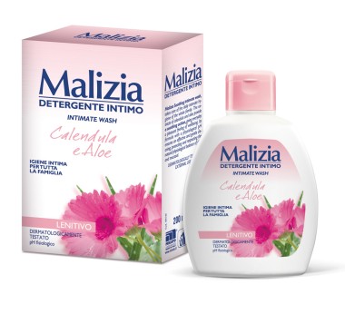 MALIZIA Гель для интимной гигиены Calendula and Aloe — Makeup market