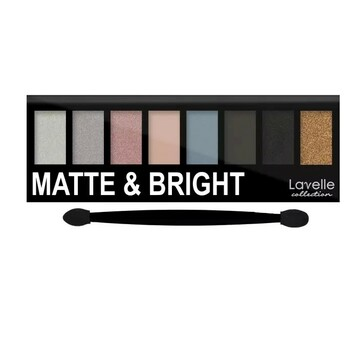 LavelleCollection Тени для век 8-ми цветные Matte &amp; Bright тон 04 ES26-04 — Makeup market
