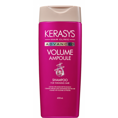 KeraSys Advanced Шампунь для волос ампульный объем с Коллагеном 400 мл — Makeup market