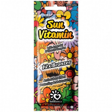 Sol Bianca Крем для загара в солярии Sun Vitamin 12 бронзатор — Makeup market
