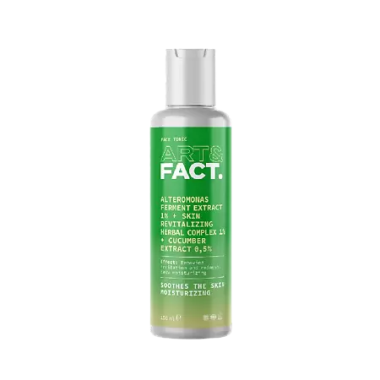 Art&amp;Fact Тоник для лица Alteromonas Ferment 1% Skin Revitalizing Herbal 1% cucumber 0,5% 150 ml — Makeup market