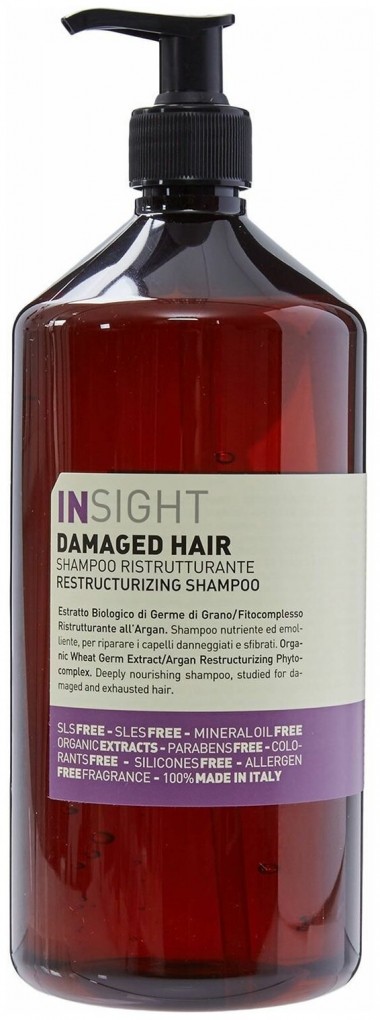 Insight Шампунь для восстановления поврежденных волос 900 мл — Makeup market