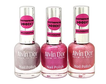 Alvin d'or ADN-07 Лак для ногтей Holographic 15 мл — Makeup market