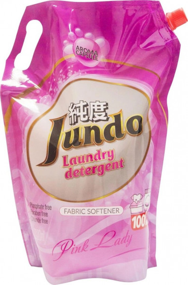Jundo Pink Lady Aroma Capsule Концентрированный кондиционер для стирки белья 100 стирок 2 л — Makeup market