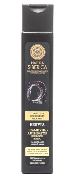 Натура Сиберика Шампунь-активатор для роста волос белуга — Makeup market