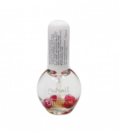 RuNail Масло для кутикулы цветочное аромат Роскошная роза 11 мл — Makeup market