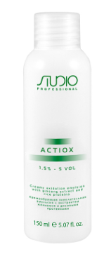 Kapous Studio Professional Кремообразная окислительная эмульсия 1,5% ActiOx с экстрактом женьшеня и рисовыми протеинами 150мл — Makeup market
