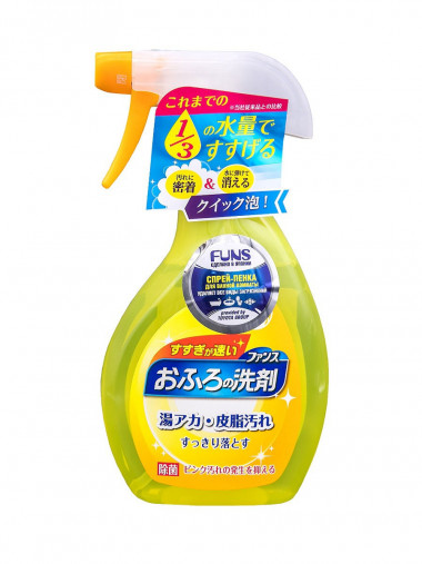 Daiichi Ofuro спрей пеномоющий для чистки в ванной комнате с ароматом апельсина и мяты 380 мл — Makeup market