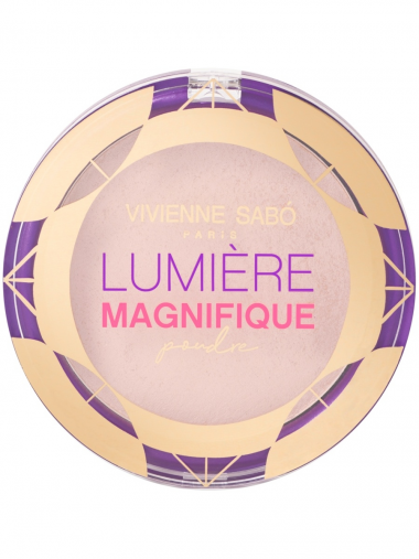 Vivienne Sabo Пудра сияющая Lumiere Magnifique 02 розово-бежевый — Makeup market