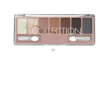 LavelleCollection Палетка 7 цветов теней Nude Collection 01 классический нюд ES-30-01 — Makeup market