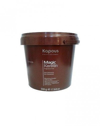 Kapous Обесцвечивающий порошок с кератином  для волос 500г — Makeup market