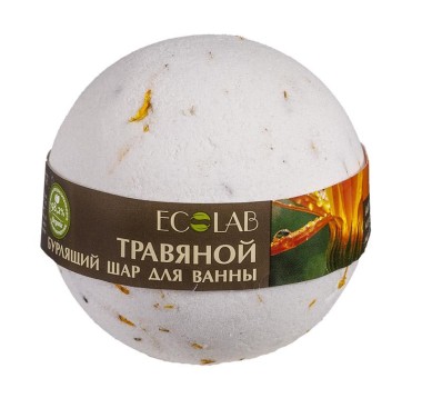 Ecolab Бурлящий шар для ванны &quot;Примула и Зеленый чай&quot; — Makeup market