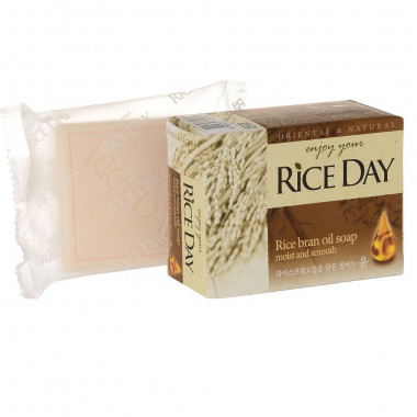 Lion Мыло туалетное Rice Day 100 гр Рисовые отруби — Makeup market
