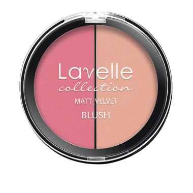 LavelleCollection Румяна компактные 2-цветные тон 01 розовый BL09-01 — Makeup market
