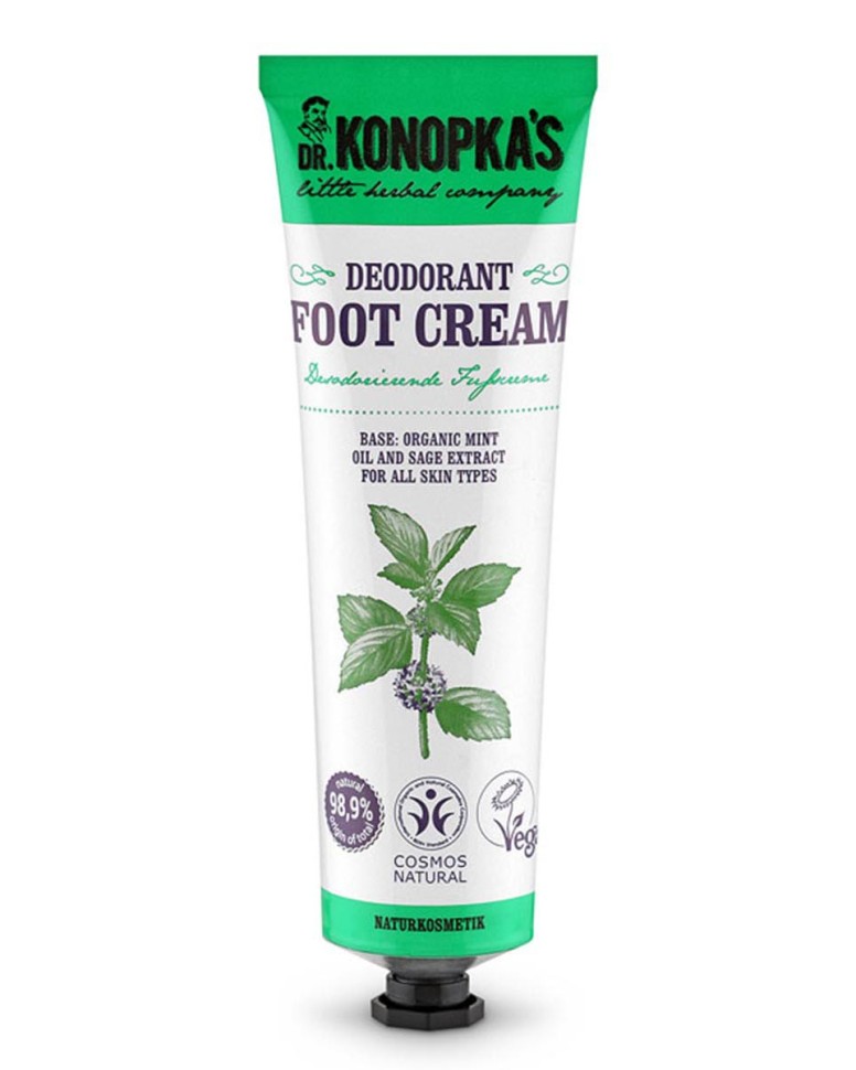 Dr.Konopka'S Крем для ног дезодорирующий 75 мл фото 1 — Makeup market