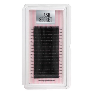 Pro Взгляд Черные реcницы Lash Secret 0,07 C 14 mm 16 линий — Makeup market