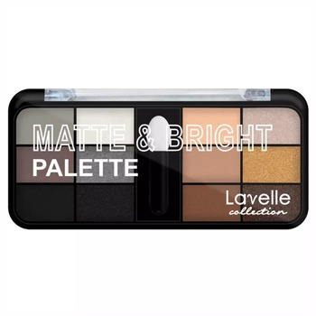 LavelleCollection Тени для век 12-ти цветные Matte &amp; Bright тон 03 ES23-03 — Makeup market