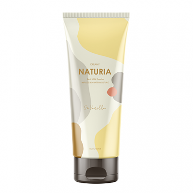 Naturia Скраб для тела ваниль Creamy oil salt scrub so vanilla 250 г — Makeup market