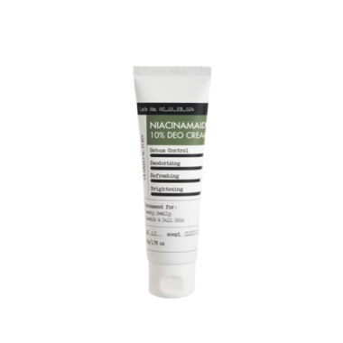 Derma Factory Крем-дезодорант с 10% ниацинамидом Niacinamide 10% deo cream 50 г — Makeup market