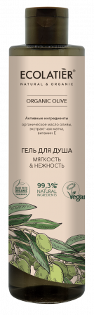 Ecolab Ecolatier Organic Farm GREEN &quot;OLIVE Oil&quot; Гель для душа Мягкость+Нежность 350 мл — Makeup market