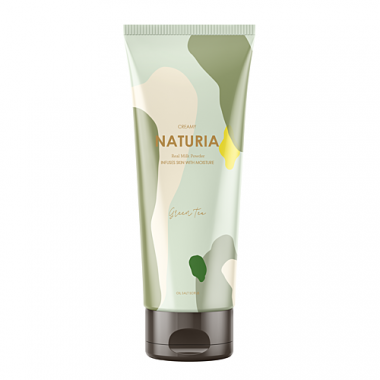 Naturia Скраб для тела зеленый чай Creamy oil salt scrub green tea 250 г — Makeup market