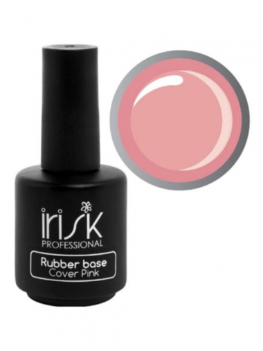 Irisk База каучуковая камуфлирующая Rubber Base Cover Pink 18 мл — Makeup market