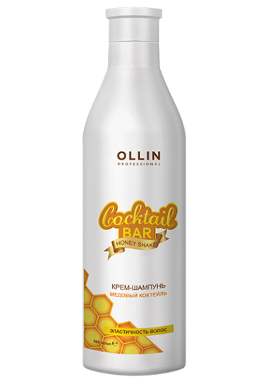 Ollin Cocktail BAR Крем-шампунь для волос Медовый коктейль 500мл — Makeup market