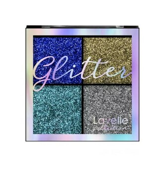 LavelleCollection Тени для век 4 цвета Glitter 01 Королевская роскошь GLI-01 — Makeup market