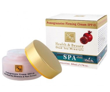 Health&amp;Beauty Крем для лица для упругости кожи SPF15 на основе Граната — Makeup market