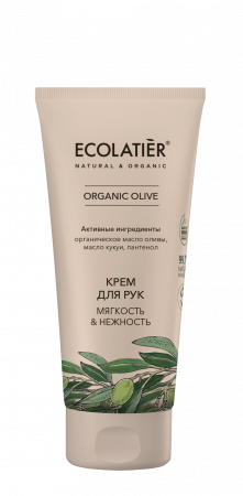 Ecolab Ecolatier Organic Farm GREEN &quot;OLIVE Oil&quot; Крем для РУК Мягкость+Нежность 100мл — Makeup market