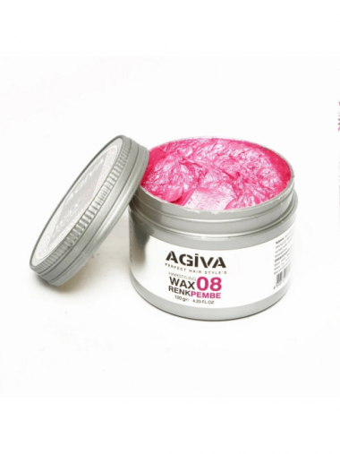 Agiva Color Wax 08 Pink Воск для волос розовый 120 мл — Makeup market