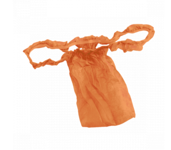Чистовье Трусы бикини женские с рюшей оранжевые 10 штук в упаковке — Makeup market