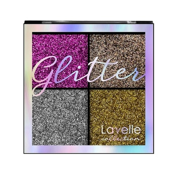 LavelleCollection Тени для век 4 цвета Glitter 02 Северное сияние GLI-02 — Makeup market