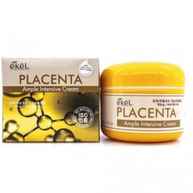Ekel Крем для лица с экстрактом плаценты Ample intensive cream placenta 100 г — Makeup market