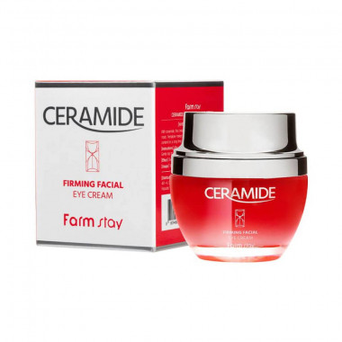 FarmStay Крем вокруг глаз с керамидами Ceramide firming facial eye cream 50 мл — Makeup market