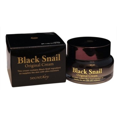 Secret Key Black Snail Крем для лица улиточный Black Snail Original Cream 50 мл — Makeup market