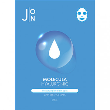 J:on Маска для лица тканевая с гиалуроновой кислотой Molecula hyaluronic daily essence mask 23 мл — Makeup market