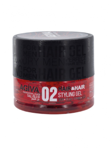 Agiva  Hair Gel 02 Ultra Strong Гель для волос ультра сильный 200 мл — Makeup market