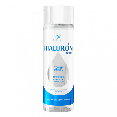 Belkosmex HIALURON Active ТОНЕР для лица интенсивное увлажнение сияние кожи 200 г — Makeup market