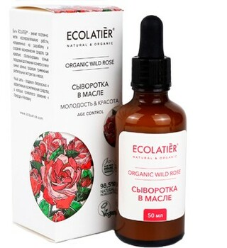 Ecolatier Organic Farm Green Wild Rose для лица Сыворотка в масле 50 мл — Makeup market