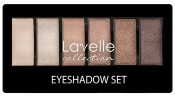 LavelleCollection Тени для век 6-ти цветные тон 01 золотисто-бежевый ES29-01 — Makeup market