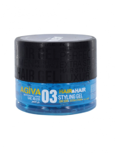 Agiva  Hair Gel 03 Extra Strong Гель для волос экстра сильный 200 мл — Makeup market