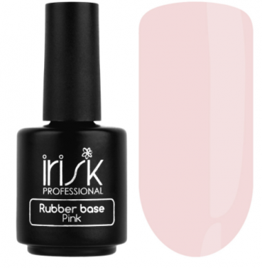 Irisk База каучуковая камуфлирующая Rubber Base Pink 18 мл — Makeup market