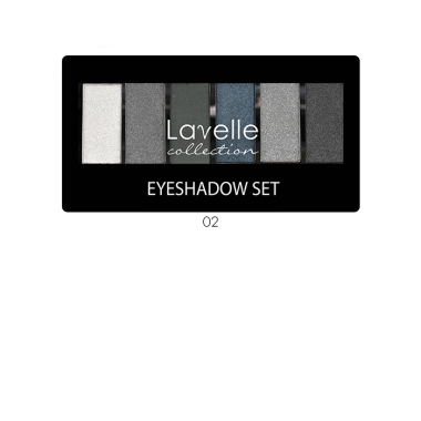 LavelleCollection Тени для век 6-ти цветные тон 02 золотисто-бежевый ES29-02 — Makeup market