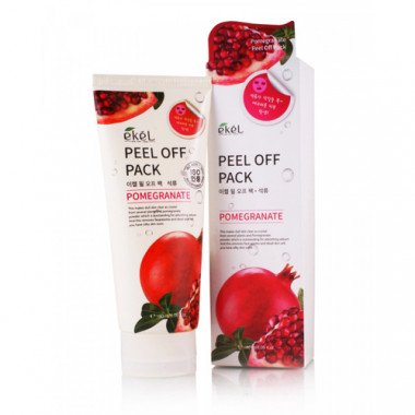 Ekel Маска-пленка с экстрактом граната Peel off pack pomegranate 180 мл — Makeup market