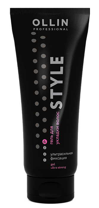 Ollin STYLE Гель для укладки волос ультрасильной фиксации 200мл — Makeup market